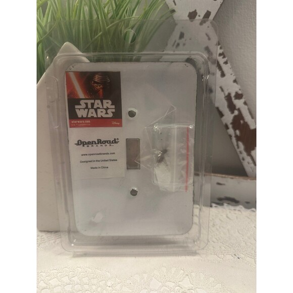 Star Wars Light Switch Cover X Wing Fighter Death Star - Picture 2 of 2